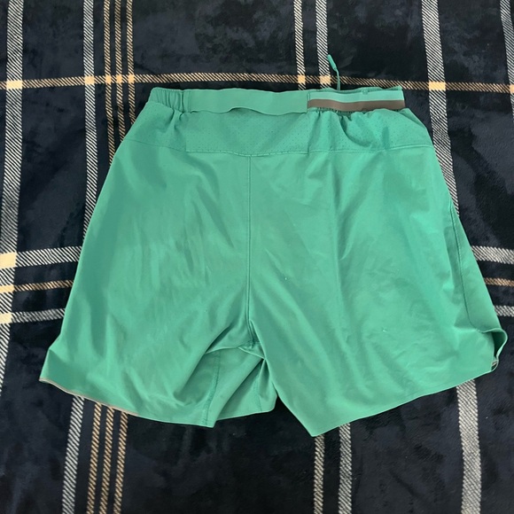 Lululemon Green 6” inseam athletic shorts - Picture 2 of 2